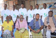 Projects helping disabled people, blind children and orphans in Somalia