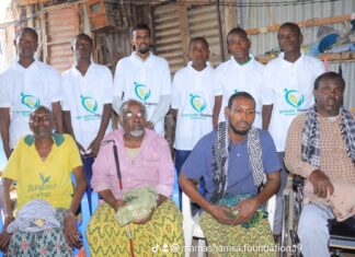 Projects helping disabled people, blind children and orphans in Somalia